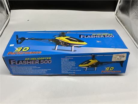 (NEW) EP-HELICOPTER FLASHER 500 RC KIT
