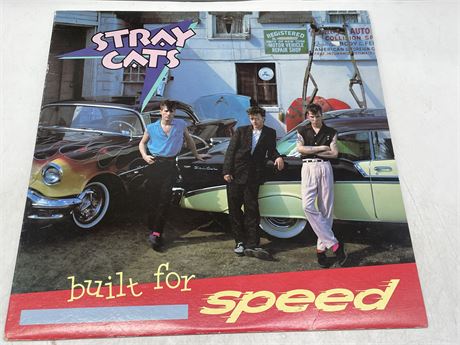 STRAY CATS - BUILT FOR SPEED - EXCELLENT (E)
