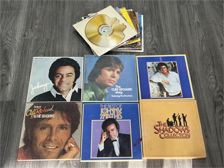 LOT OF CLIFF RICHARD RECORDS / BOX SETS - CONDITION VARIES