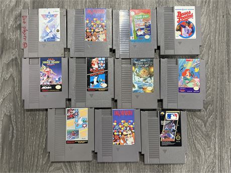 11 NES GAMES