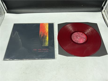 THE TEA PARTY - TRANSMISSION RED VINYL - NEAR MINT (NM)