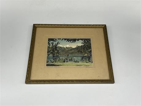 FRAMED PICTURE BY J.H ALLEN, NELSON, BC (10x12”)
