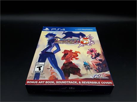 DISGAEA 5 - LIMITED EDITION - VERY GOOD CONDITION - PS4