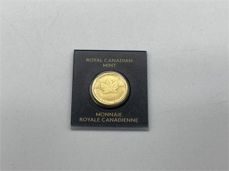 1 GRAM 999 FINE GOLD ROYAL CANADIAN MINT