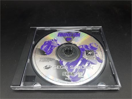 HANG ON - DISC ONLY - VERY GOOD CONDITION - SEGA SATURN