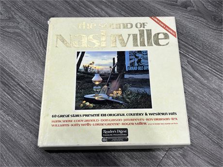 1975 THE SOUNDS OF NASHVILLE COLLECTORS EDITION RECORD BOX SET