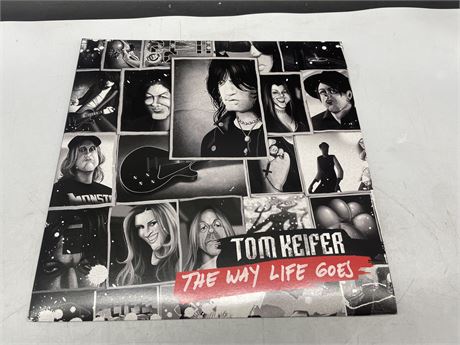 TOM KEIFER - THE WAY LIFE GOES RED RECORDS 2 LP’S - MINT (M)