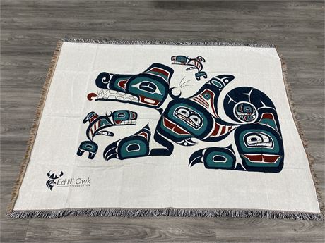 NEW FIRST NATIONS ED N’OWK BLANKET (60”X80”)