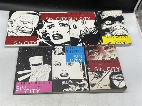 SIN CITY VOLUMES 1-7