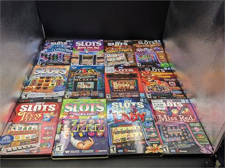 COLLECTION OF PC GAMES - MINT CONDITION