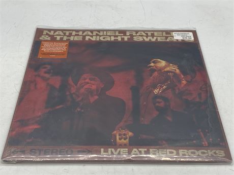 SEALED - NATHANIEL RATELIFF & THE NIGHT SWEATS - LIVE AT RED ROCKS 2LP