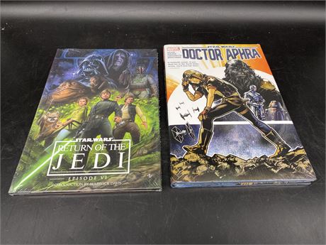 STAR WARS RETURN OF THE JEDI & DOCTOR APHRA HARD COVERS (NEW)