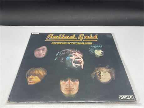 UK PRESS - THE ROLLING STONES - ROLLED GOLD - EXCELLENT (E)