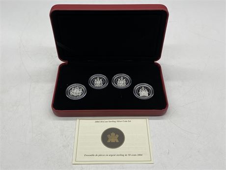 925 STERLING 2004 50-CENT COIN SET