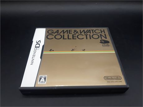 GAME & WATCH COLLECTION - MINT CONDITION - DS