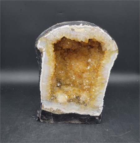 CITRINE CATHEDRAL GEODE (14" tall - 16.80kg)