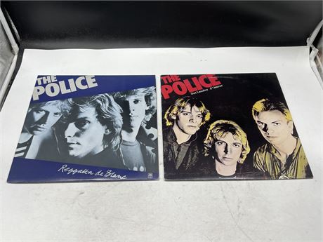 2 THE POLICE RECORDS - VG+
