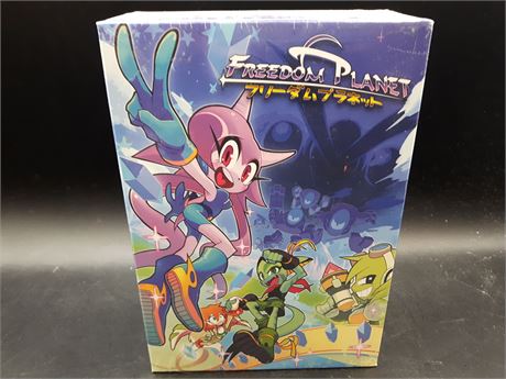 SEALED - FREEDOM PLANET - COLLECTORS EDITION (LIMITED RUN) - PS4