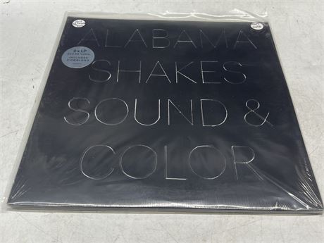 SEALED - ALABAMA SHAKES - SOUND & COLOUR 2LP CLEAR VINYL