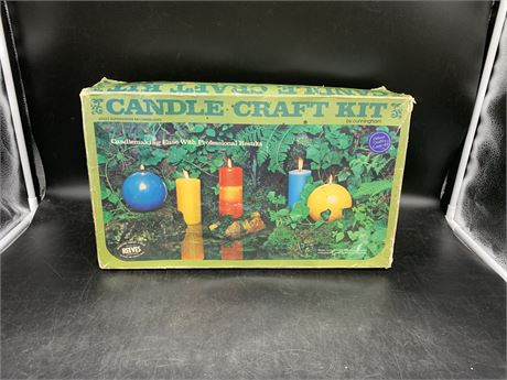 VINTAGE CANDLE CRAFT KIT BY CUNNINGHAM
