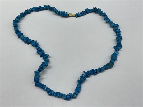 TURQUOISE NECKLACE (20”)