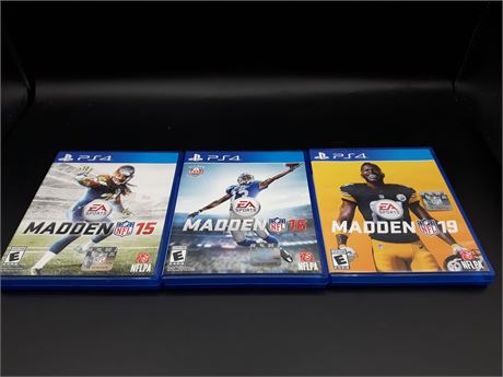 MADDEN (COLLECTION OF GAMES) - PS4