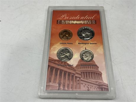 PRESIDENTIAL PROOF COIN COLLECTION