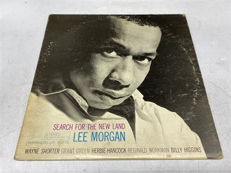 RARE LEE MORGAN - SEARCH FOR NEW LAND (BLP 4169) - (VG) (SLIGHTLY SCRATCHED)
