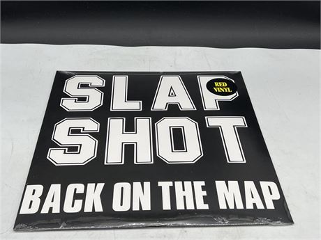SEALED - SLAP SHOT - BACK ON THE MAP - RED VINYL