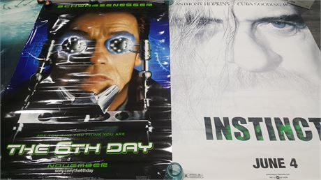 3 GIANT MOVIE THEATER POSTERS (6 FEET)