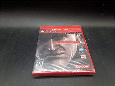 SEALED - METAL GEAR SOLID 4 - PS3
