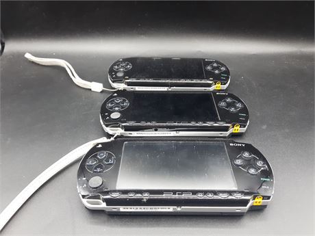 PSP CONSOLES (NEED REPAIRS - AS IS)