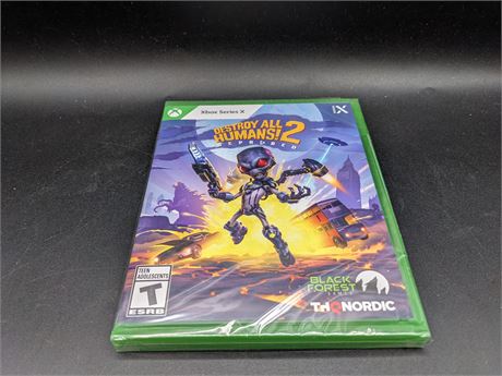 SEALED - DESTROY ALL HUMANS 2- XBOX