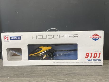 R/C HELICOPTER IN BOX NO REMOTE