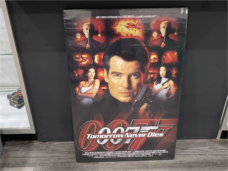 007 TOMORROW NEVER DIES POSTER (24”x36”)