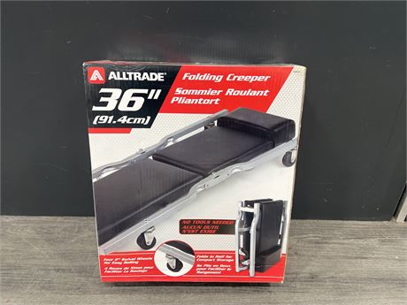 36” ALLTRADE FOLDING CREEPER IN BOX
