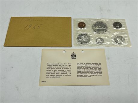 1965 RCM UNCIRCULATED SILVER COIN SET