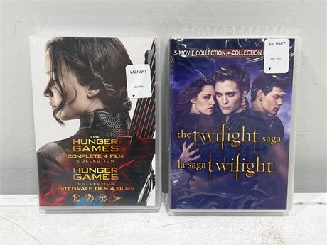 2 SEALED DVD MOVIE COLLECTIONS