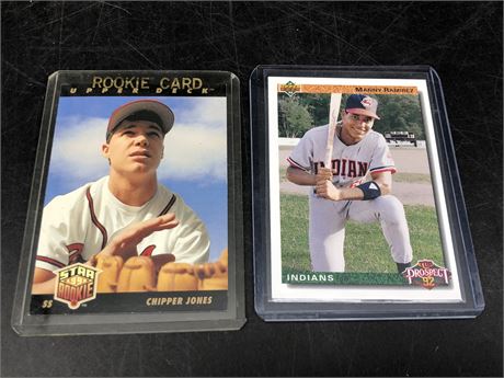 2 ROOKIE MLB CARDS