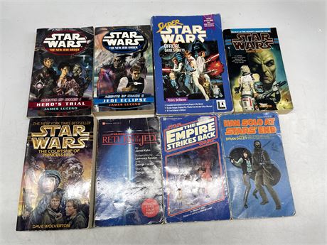 1979 AND NEWER STAR WARS PAPERBACK BOOKS - 8