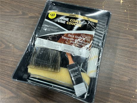(NEW) DECK STAINING KIT