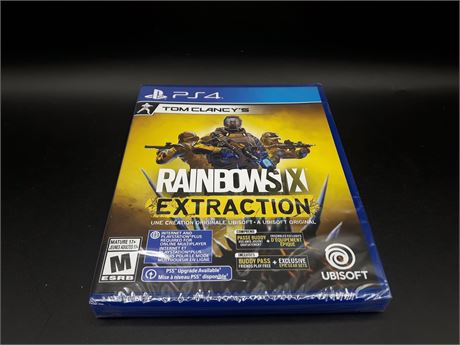 SEALED - RAINBOW SIX EXTRACTION - PS4