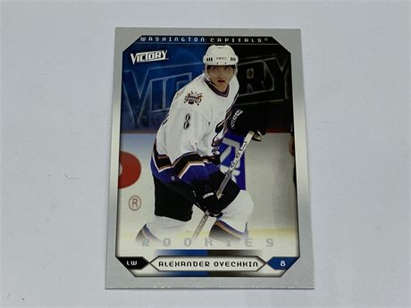 ALEXANDER OVECHKIN VICTORY ROOKIE CARD
