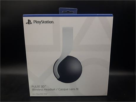 SEALED - WHITE PULSE 3D HEADSET - PS5