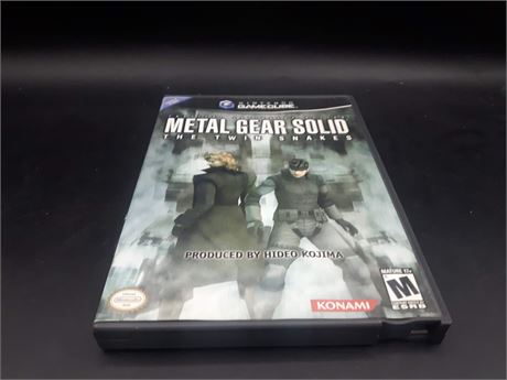 RARE - METAL GEAR SOLID - VERY GOOD CONDITION - GAMECUBE