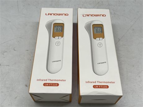 2 NEW LANDWIND INFRARED THERMOMETERS
