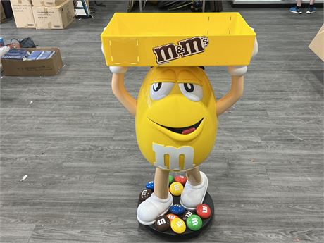 ROLLING M&M STORE DISPLAY (46” tall)