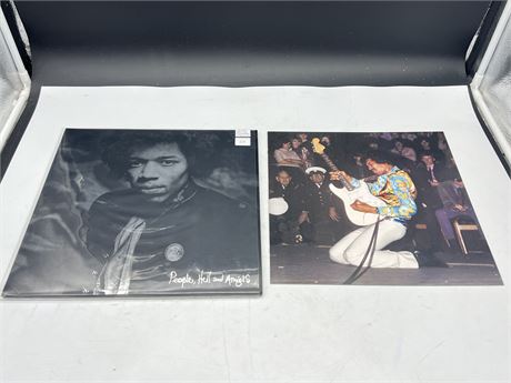 JIMI HENDRIX LIMITED EDITION W/BOOKLET DOUBLE VINYL - VG+