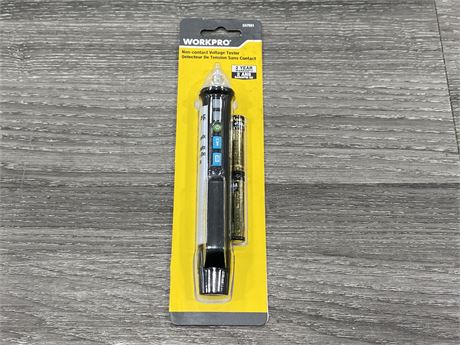 NEW WORKPRO NO-CONTACT VOLTAGE TESTER