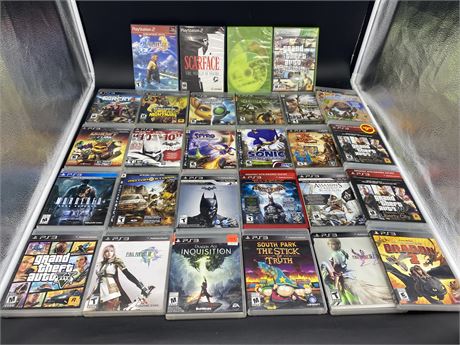 LOT OF VIDEO GAMES (Mostly PS3)